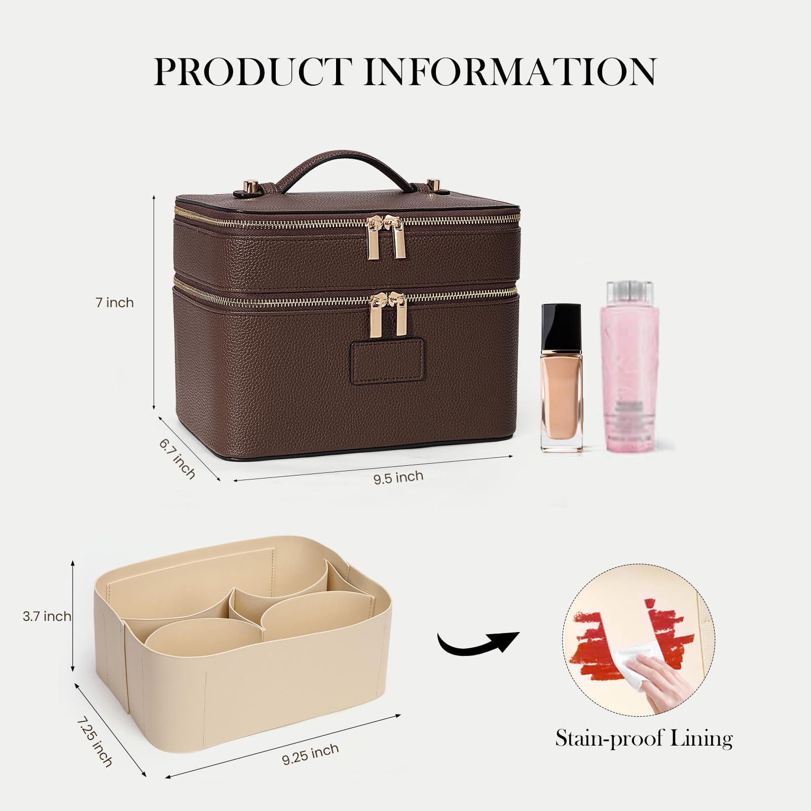 Borsa Cosmetica di Lusso a Dop - Luxury Bags Leather recensione e prezzo